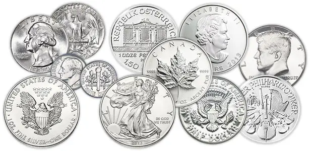silver coins 