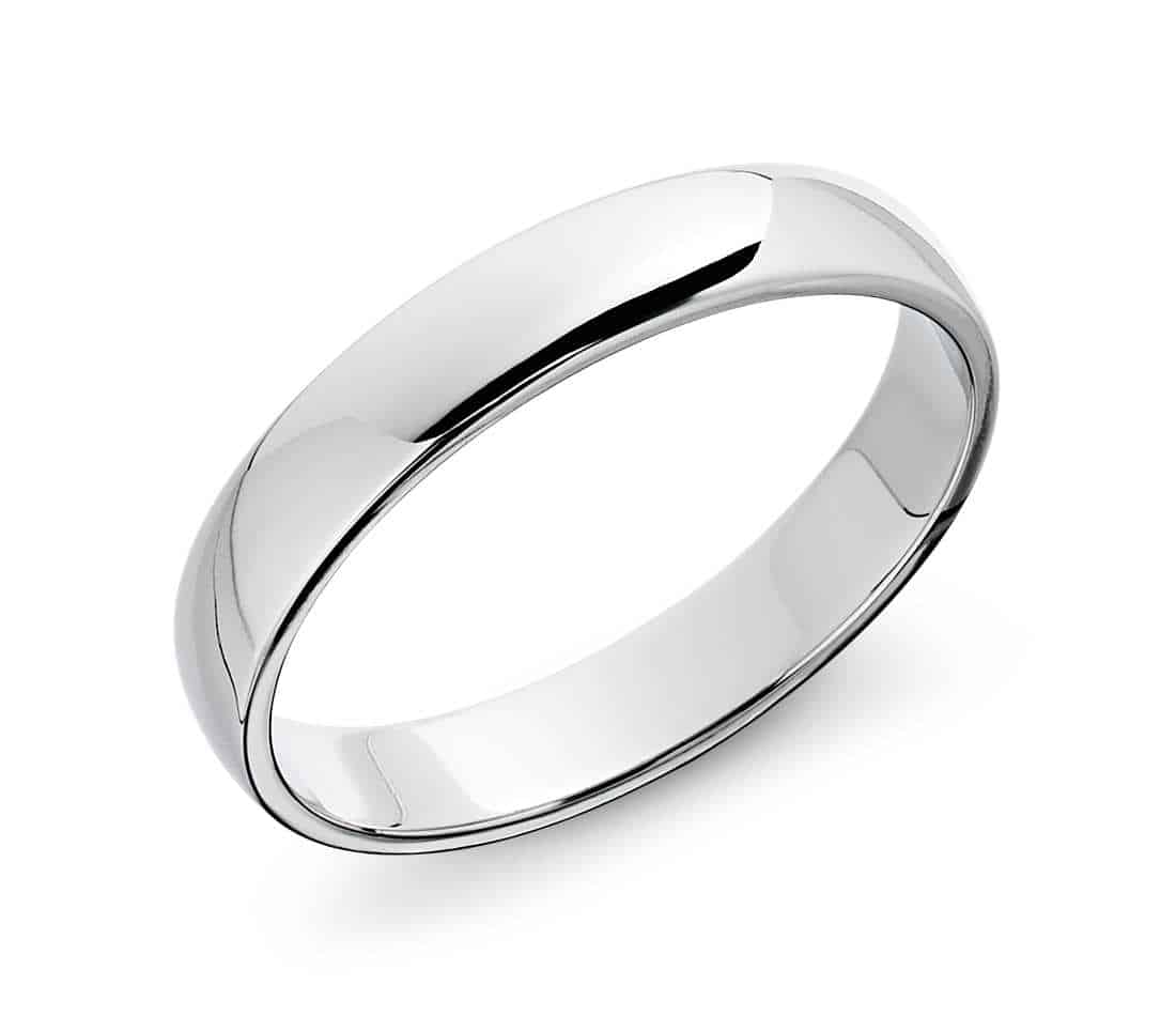 white gold ring