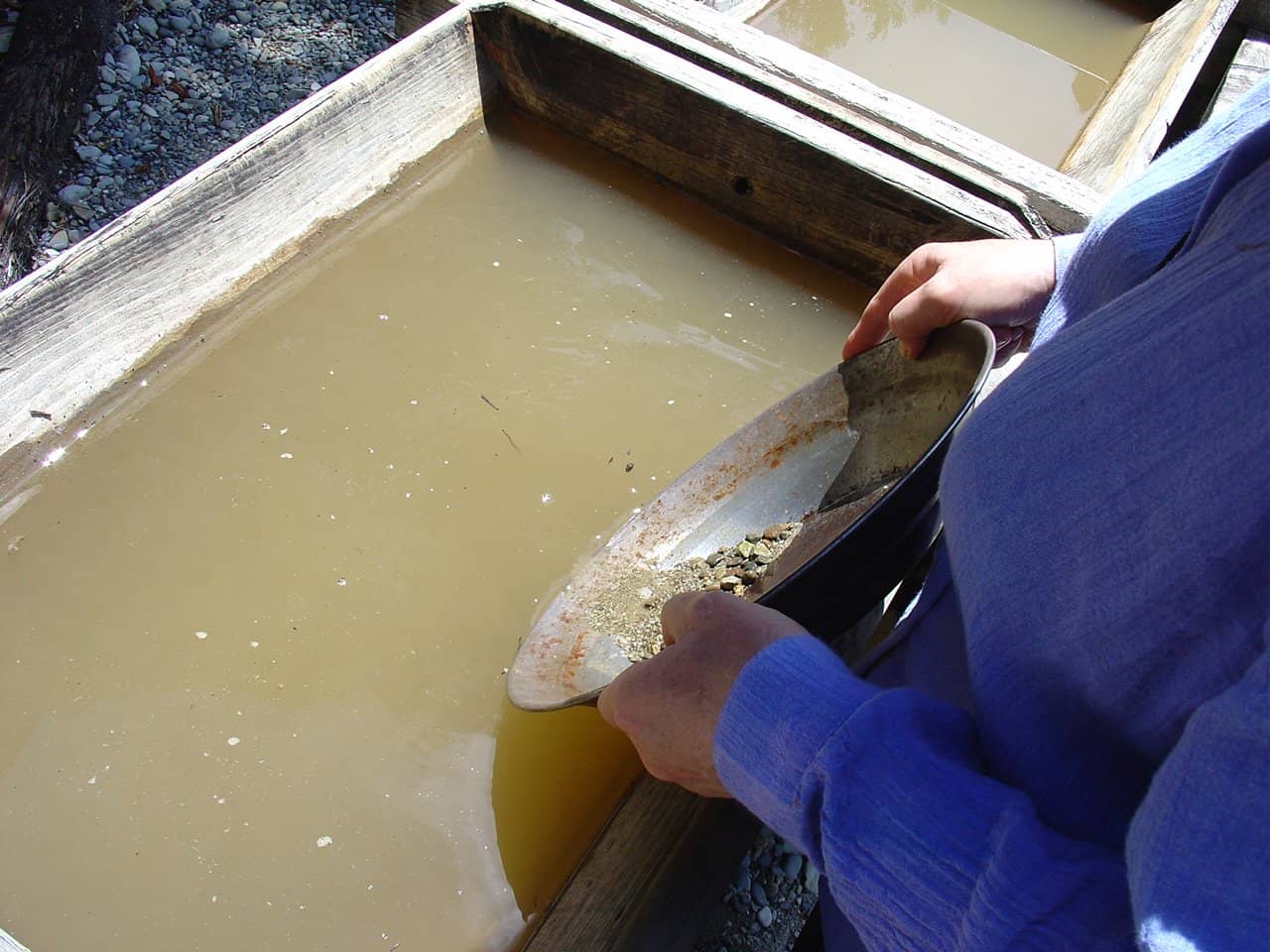 gold panning