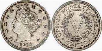  1913 Liberty Head Nickel Coin