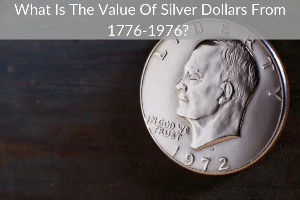 1972 to 1976 silver dollar value